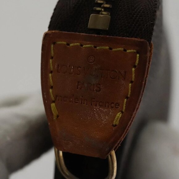 LOUIS VUITTON Monogram Bucket PM Accessory Pouch LV Auth 111772 - Picture 12 of 16